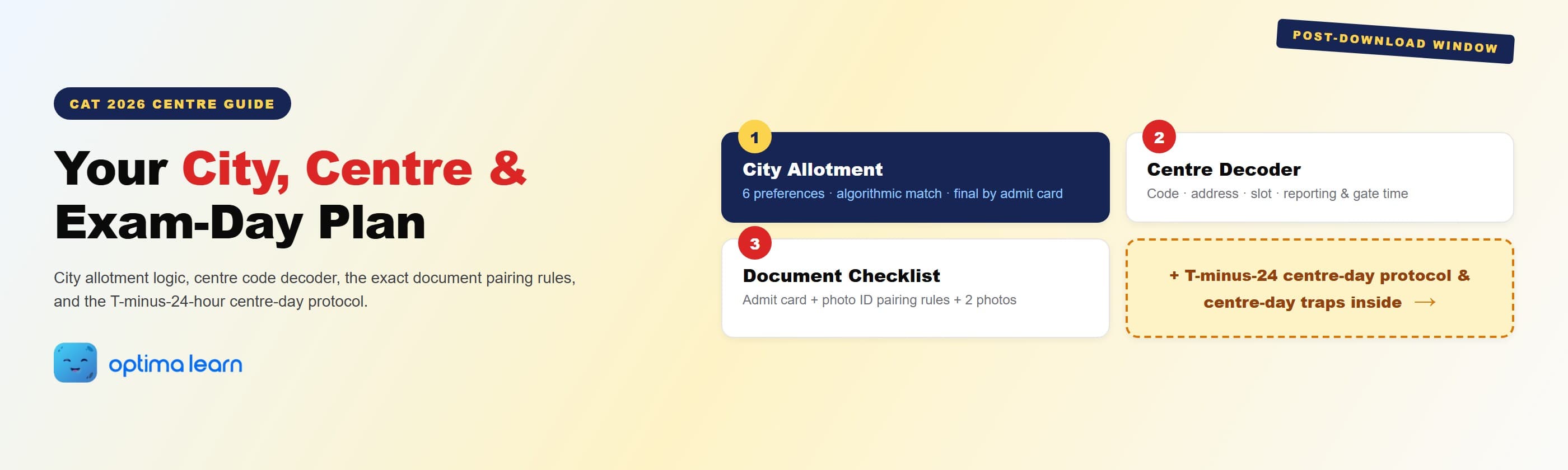 CAT 2026 Admit Card City Allotment & Centre Guide