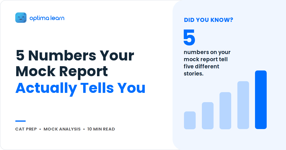 CAT Mock Test Report: How to Read the 5 Key Numbers