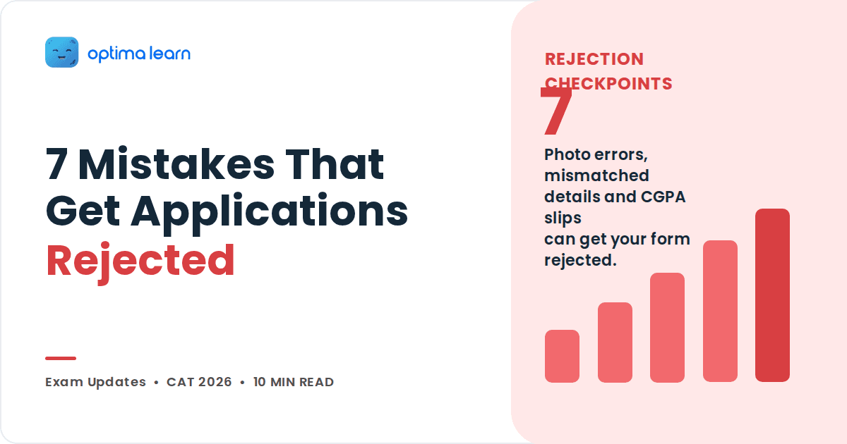 7 CAT Registration Mistakes That Get Applications Rejected