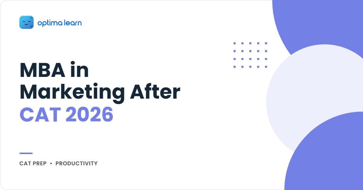 CAT 2026 for an MBA in marketing: the best marketing colleges, what the marketing PI asks, the Quant to prioritise, and the placement reality.