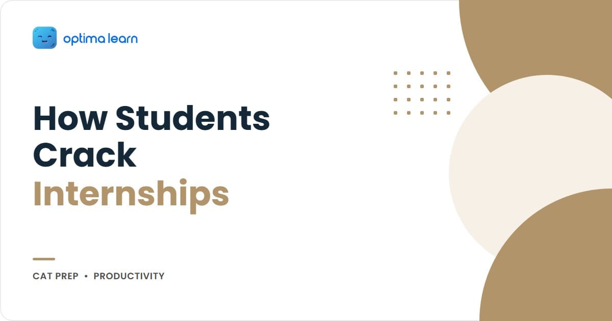 How students crack internships in 2026 hero showing the three application channels, resume and LinkedIn fixes, and cold email templates.