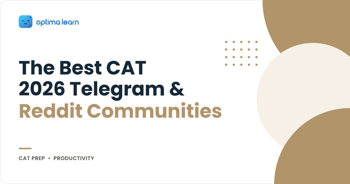 Best CAT online communities: Telegram, Reddit and WhatsApp groups worth your time for practice and support, and which to avoid.