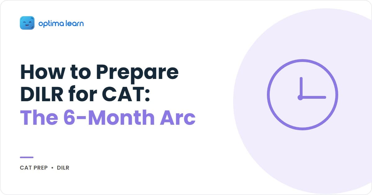 The Pursuit of DILR-ness — 4-act journey to master CAT's toughest section, covering discovery, struggle, pattern recognition, and selection mastery