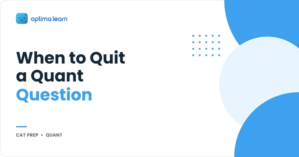 Optima Learn hero graphic for The Quant Breakpoint Method: a compact 340x192 brand-blue banner built as its own visual, using a speedometer/gauge graphic with a needle approaching a red breakpoint zone.