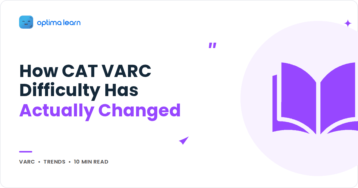 How CAT VARC Difficulty Has Changed in Recent Years