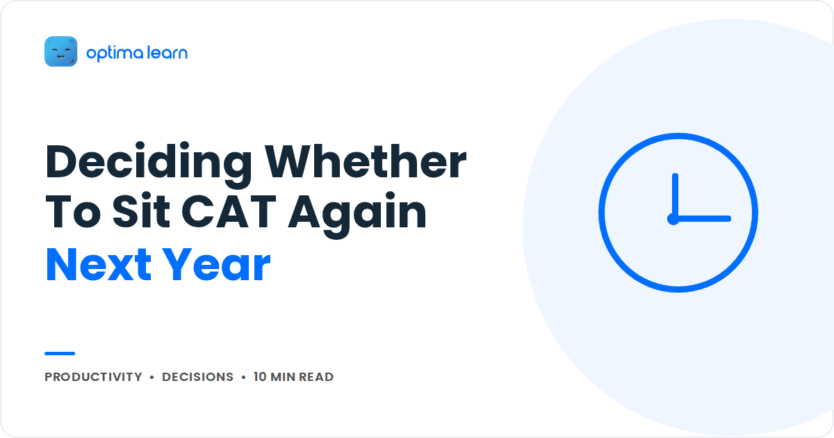 Should You Reattempt CAT After a Disappointing Score?