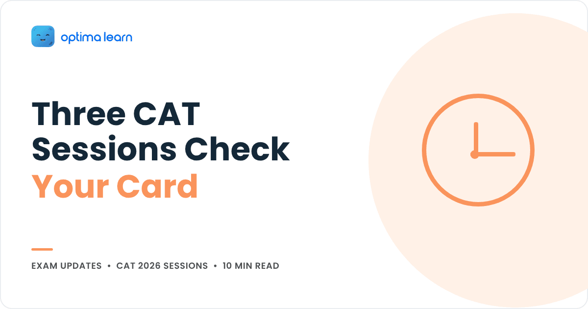 CAT 2026 Sessions: Reported Timings and Admit Card Checks